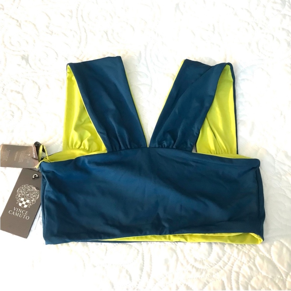 NWT Vince Camuto 4 way Swim Top
